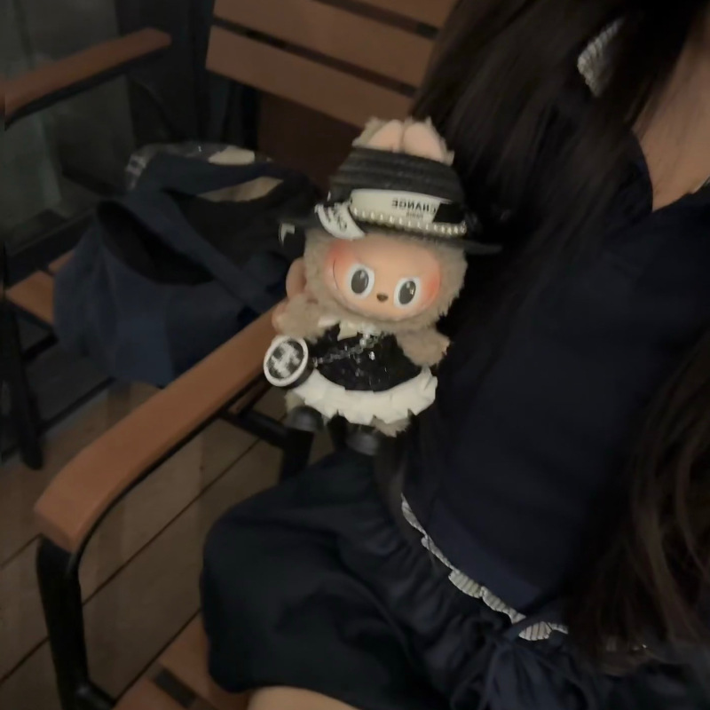 仅售娃衣赫本风适用拉布布娃衣可爱气质公主娃娃衣服一代二代三代|undefined