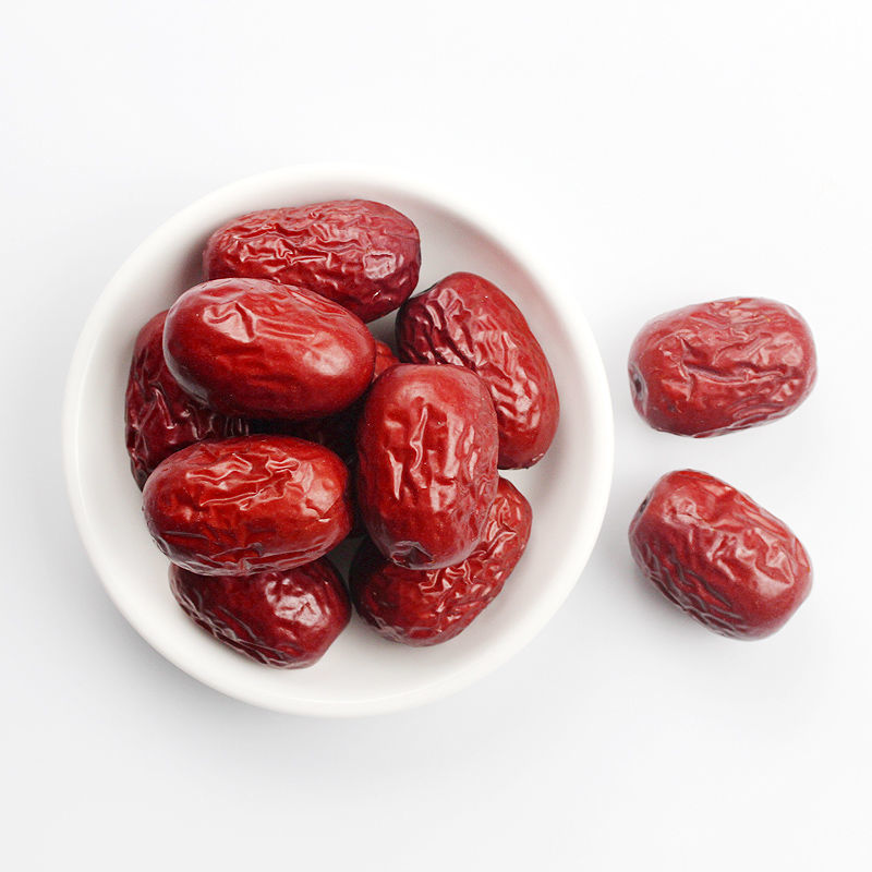 红枣新疆罐装新疆若羌灰枣枣子吊干红枣即食1-3斤干果零食跨境