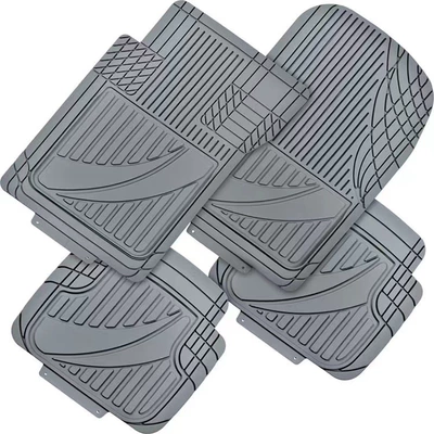 Universal Foot Pad waterproof non-slip easy cleaning dirt-resistant - new-four-piece-set-65-gray