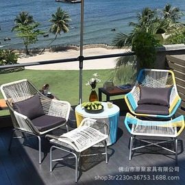 户外金属桌椅;藤编桌椅;户外沙发