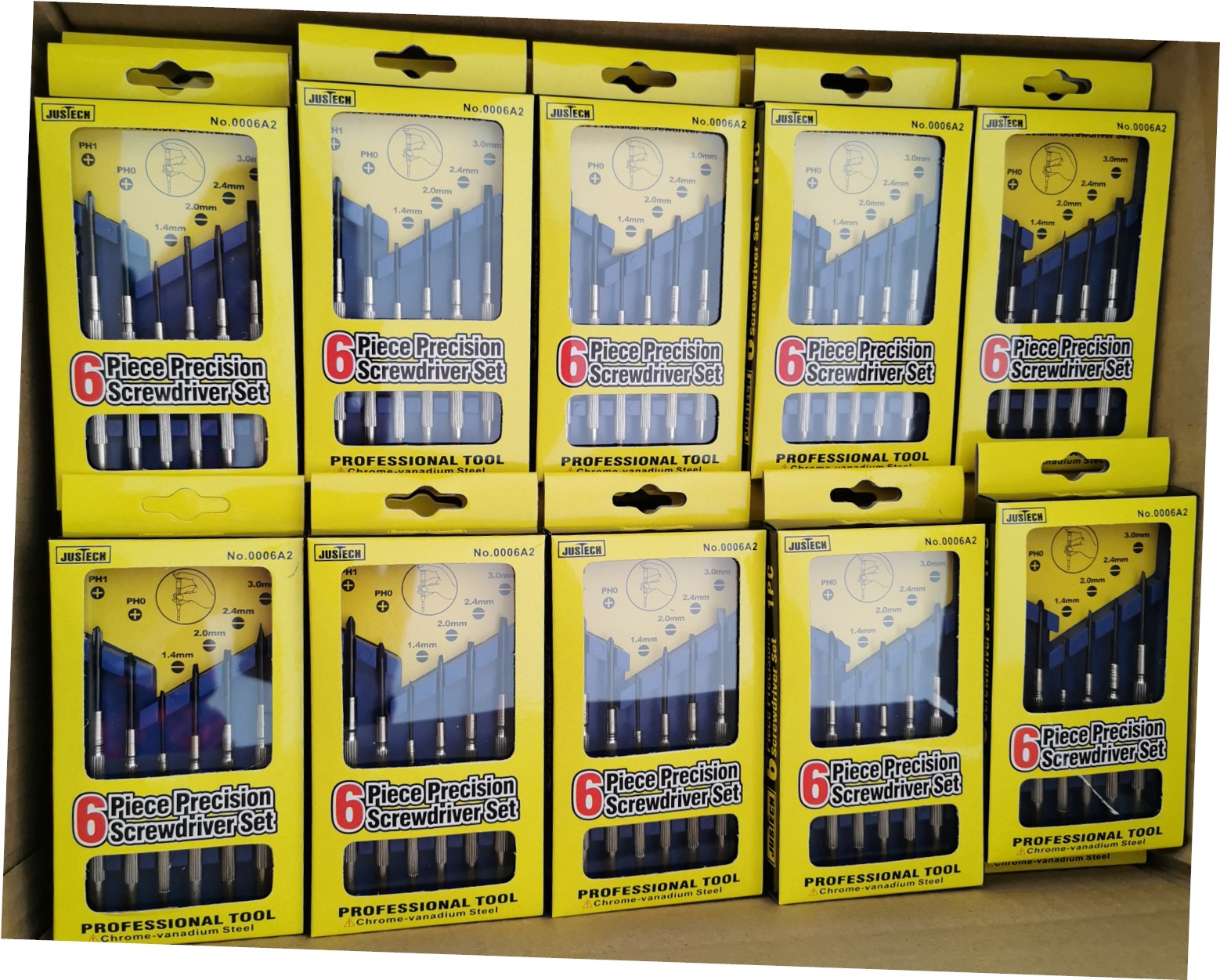 厂家供应6pc钟表批，手机工具，钟表螺丝批，家用工具，促销用，