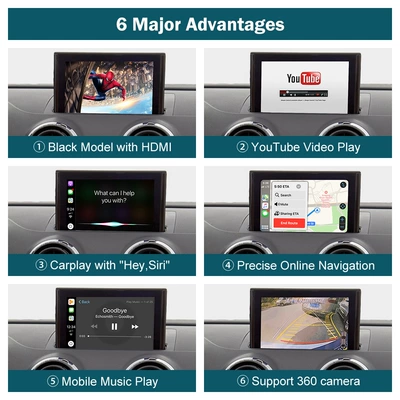 interconnection wireless CarPlay applies: Simsiz CarPlay və Android Auto