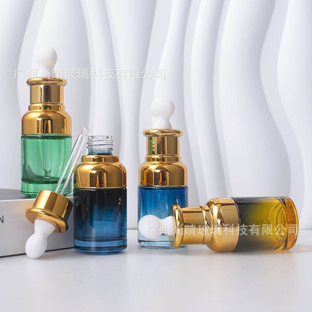 Botella de agua cosmética de 30ml, botella de base de 50ml, botella de perfume de 100ml