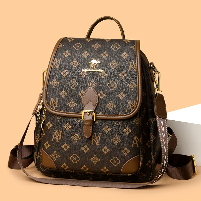 Backpack, capacious shoulder bag for traveling