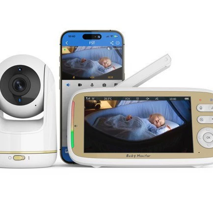 Видеоняня производителя VB803PRO, HD-монитор, 5-дюймовый охранный монитор для ребенка