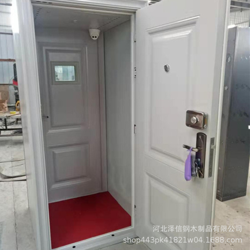 武汉银行防尾随防盗门隔断门不锈钢金库门博物馆金库门移动金库房