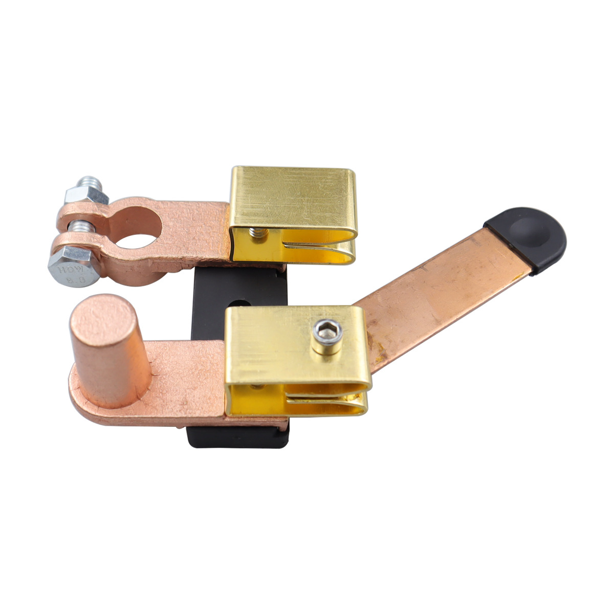 Interruptor modificado para RV de coche, interruptor de apagado tipo cuchillo, interruptor de cuchillo horizontal, interruptor principal antifugas de latón