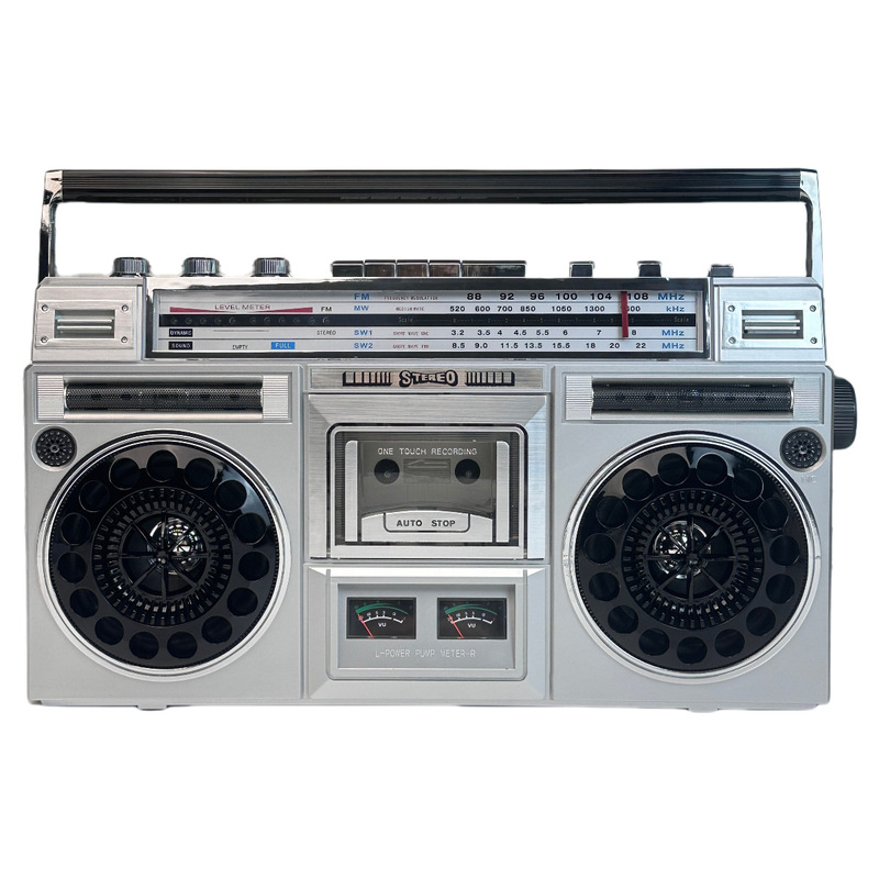 复古怀旧录音机磁带机80年代老式怀旧立体声收录机重低音蓝牙音响|undefined