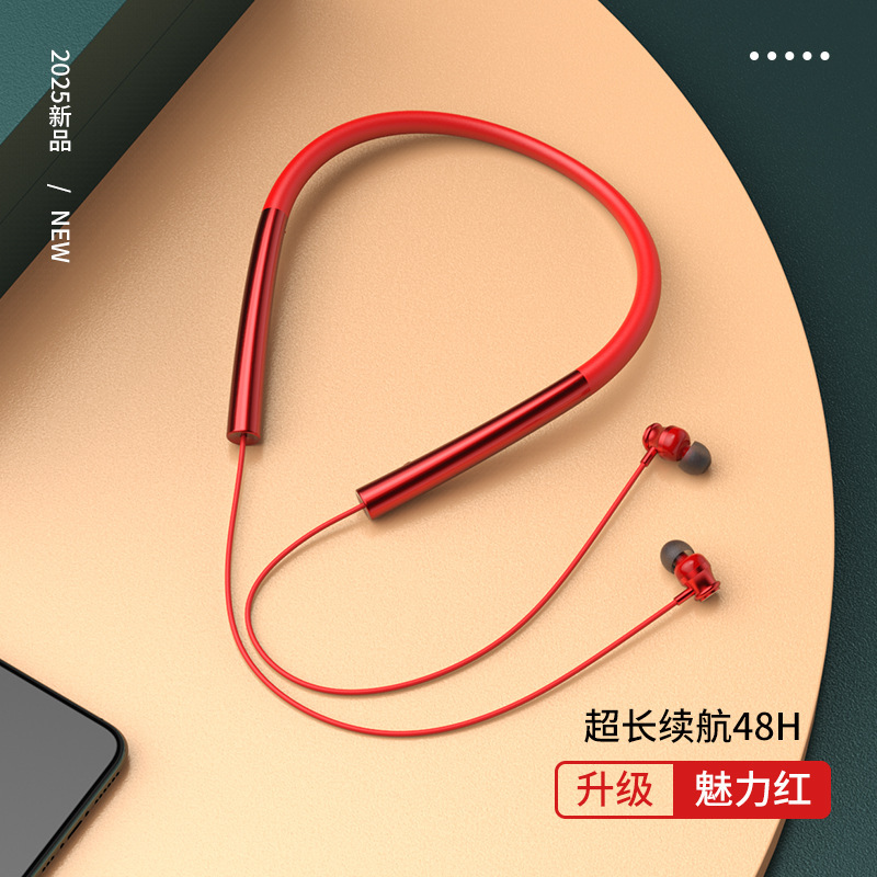 ノイズリダクション Bluetooth ヘッドセット 首掛けスポーツ 2025 新しい高品質と長いバッテリー寿命 首掛けランニング専用ワイヤレス|undefined