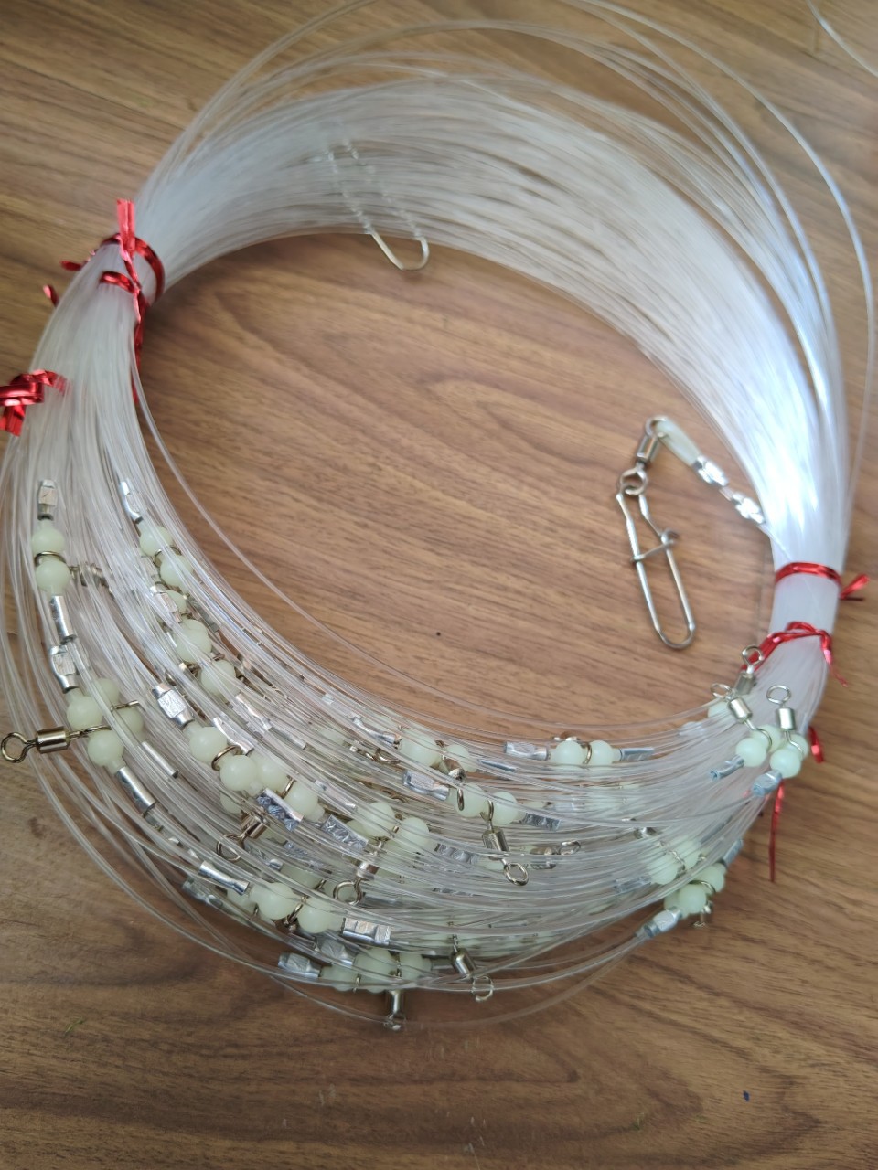 Sea fishing rig, river fishing rig, gourd-shaped line set, fishing gear accessories, ready-made drift fishing rig