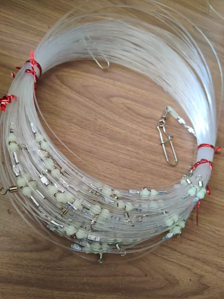 Sea fishing rig, river fishing rig, gourd-shaped line set, fishing gear accessories, ready-made drift fishing rig