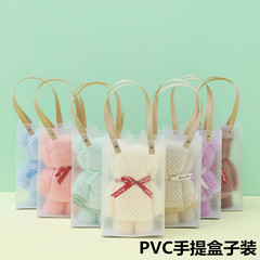 珊瑚絨菠蘿格小熊毛巾 喜鋪生日婚慶伴手禮創意禮品ins風開業定製