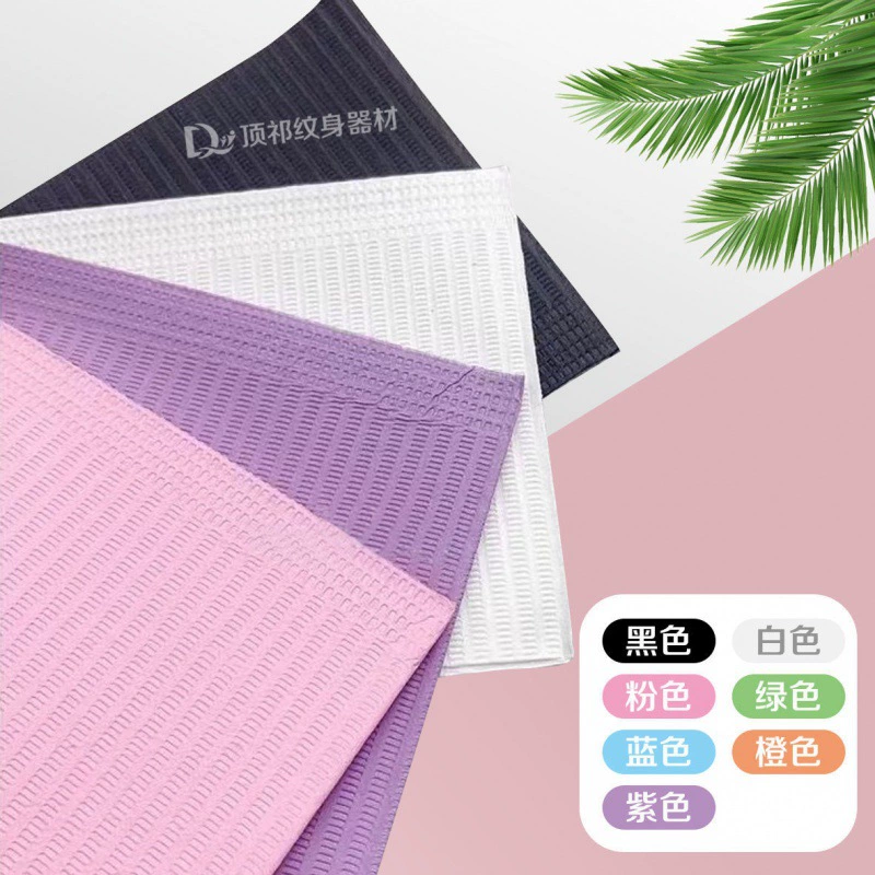 Маникюрный одноразовый коврик для стола, бумажная татуировка, татуировка бровей, зубная ванна, скатерть, нетканая водонепроницаемая скатерть, маслостойкая