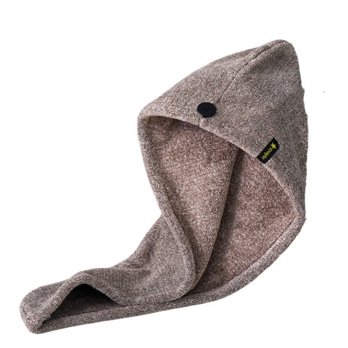 Xiangfeng Coral Velvet Dry Hair Hat Women's AB Yarn Two-Color Water Absorbent Increased Thickening Hotel Household Shower Cap and Headband Wholesale