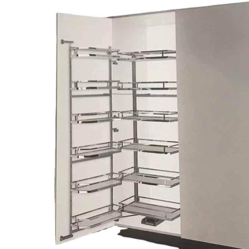 Cesta extraíble continua de alto gabinete persa alto gabinete de acero inoxidable Alto Gabinete gran monstruo merienda Almacenamiento de vinculación Cesta extraíble de alta profundidad