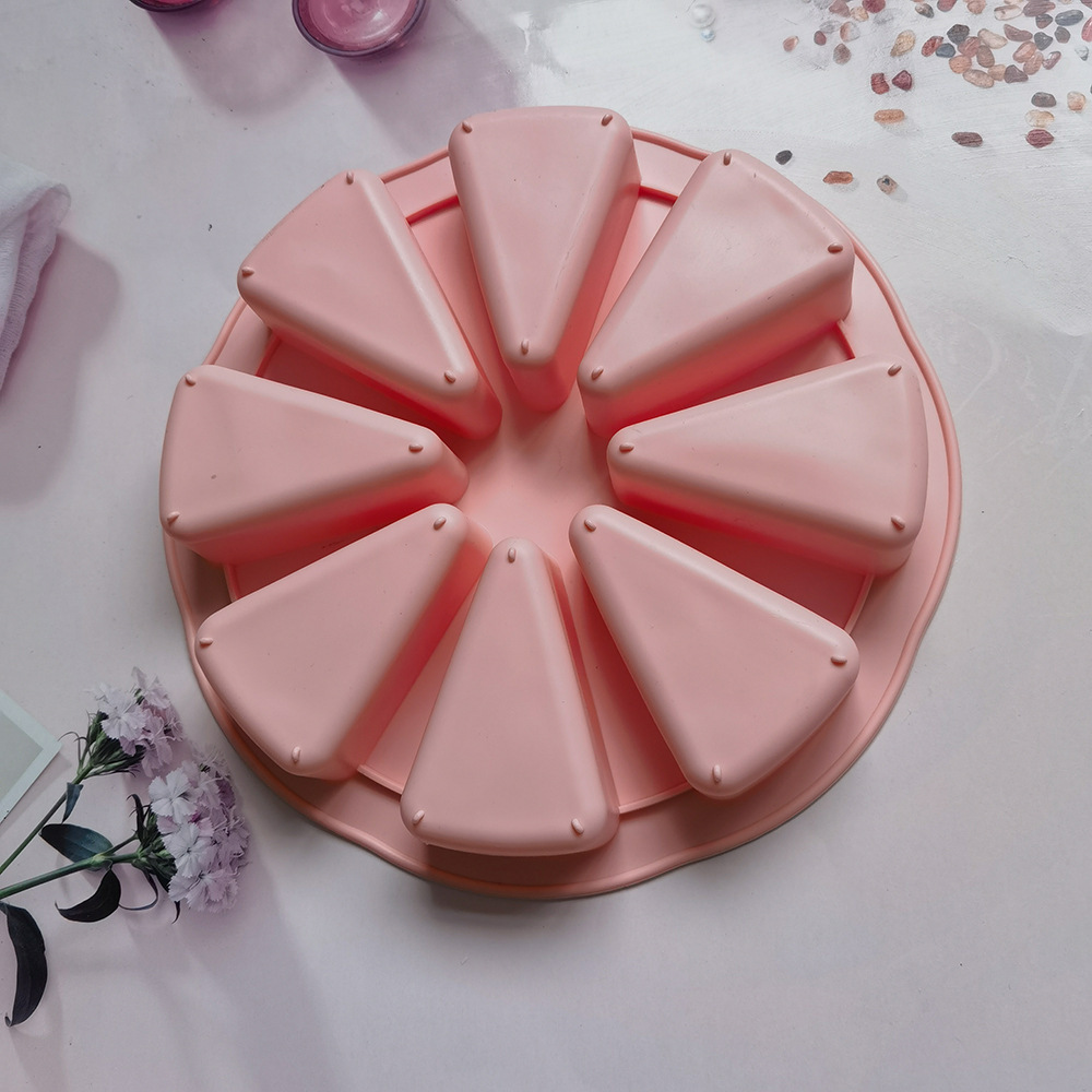 8 molde de pastel de chocolate 377 molde de silicona molde de jalea torta molde de pan herramientas de horneado