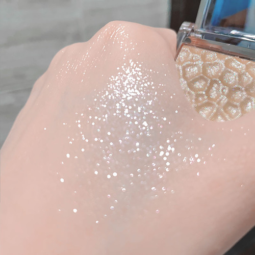 Kakashow Ice Crystal Highlighting Powder Highlighting Cream Pearlescent Face Eyes Brightening Potato Mashed Exploding Glitter Powder Repair Palette