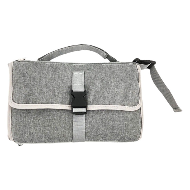 Cambiador de pañales portátil de viaje, cambiador de pañales impermeable para el hogar, plegable y lavable, cambiador de pañales a prueba de fugas para bebés