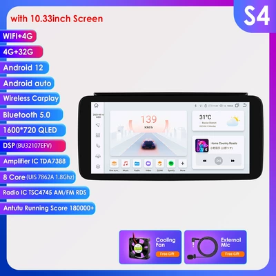 10.33inch Suitable for 03-06 DVD Navigation - 7862-432g-wifi4g-lte-version-carplay-eight-core-1033inch-suitable-for-03-06-opel-astra-andra-vida-cosa