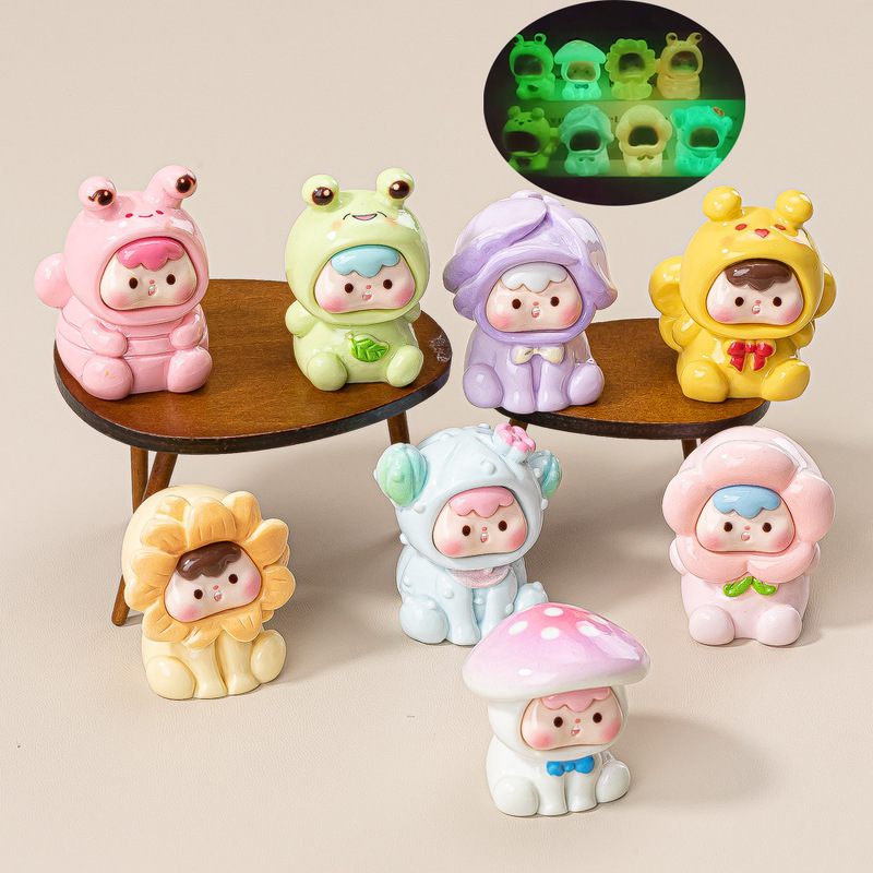 New Glow-In-The-Dark Second-Generation Jungle Cub Cute DIY Resin Accessories Car Decoration Hot-Selling Blind Bag New Glow-In-The-Dark Second-Generation Jungle Cub Cute DIY Resin Accessories Car Decoration Hot-Selling Blind Bag