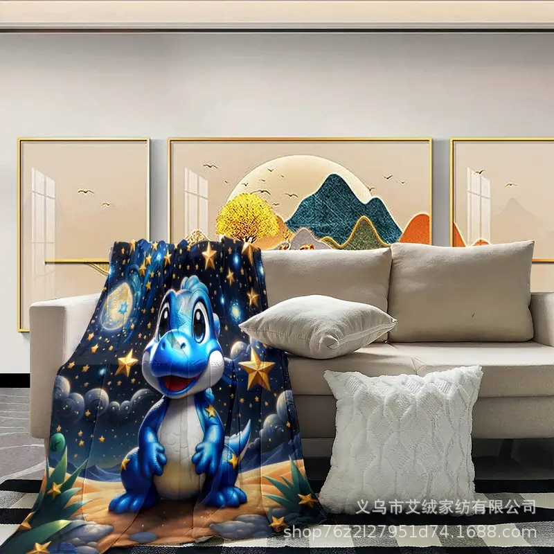 Comfortable dinosaur