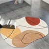 lovely Cartoon circular Bedside household Cashmere carpet thickening Room Windows Balcony pad Tatami mat Allotype
