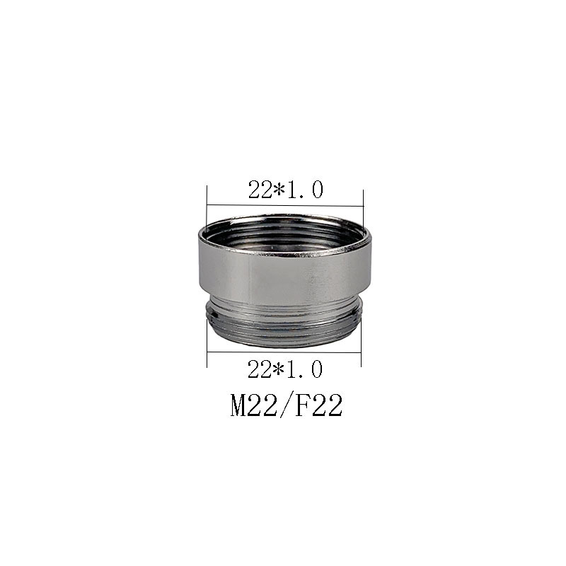 Adaptador purificador de agua de grifo Boquilla DE AGUA Bubbler 22 boquilla fina 4 puntos cabezal de ducha de dientes gruesos Alambre de alineación reductora 24 cobre