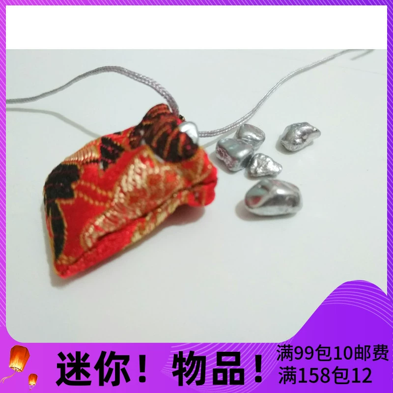 Мини-игрушки! Сломанный серебряный мешочек для денег, разные серебряные монеты, старинный костюмный реквизит для кукол, аксессуары для кукольного дома, 6 очков, 4 очка б