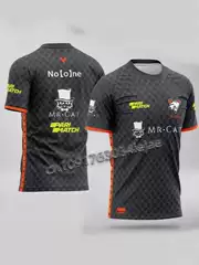 Csgodota2 Virtus Pro Team Jersey Fashion New Uniform Fans Comfortable Mesh Casual T-Shirt