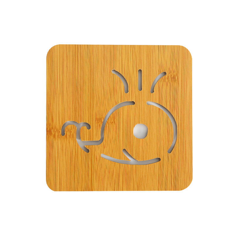 mesa de comedor casera almohadilla de aislamiento térmico cocina de bambú tazas almohadilla platos almohadilla de madera resistente a altas temperaturas