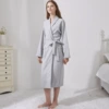 Gray women's green fruit silver-thin pure cotton gem plaid