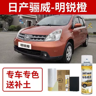 Phyllite Gray, Moonlight Silver, Titanium Silver | Avtomobil boya qələmləri - nissan-livina-octavia-orange