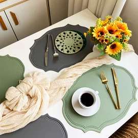 餐垫、杯垫;餐垫、餐巾;桌旗