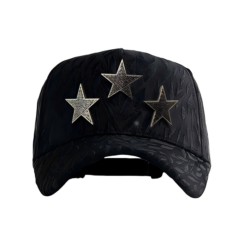 Nuevo Meike Duo Dandy bordado ajustable gorra de boca de pato borde curvo gorra de béisbol con diamantes barba tío