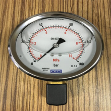 不锈钢充油压力表 不锈钢耐震压力表 参数精度高隔膜防腐差压表