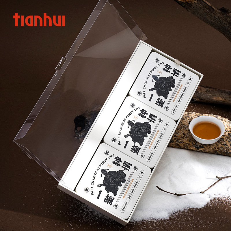 哈伦茶叶礼盒高档通用包装老白茶铁罐品鉴装小包装铁盒包装