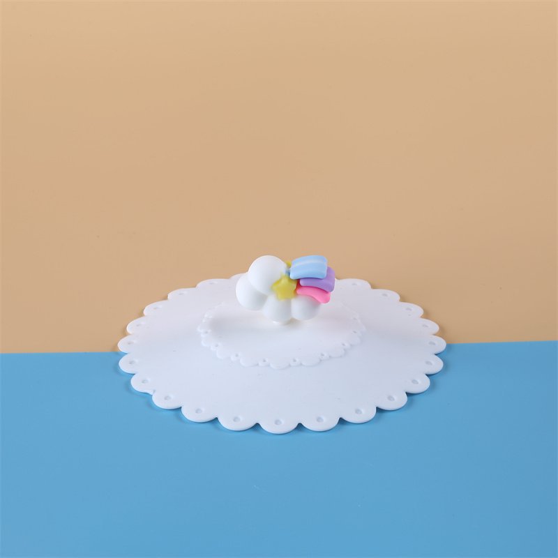 110mm 翠花创意硅胶卡通公仔 魔术杯盖 防尘马克杯杯盖 日常