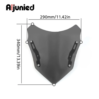 Motorcycle front windshield windshield modified motorcycle parts