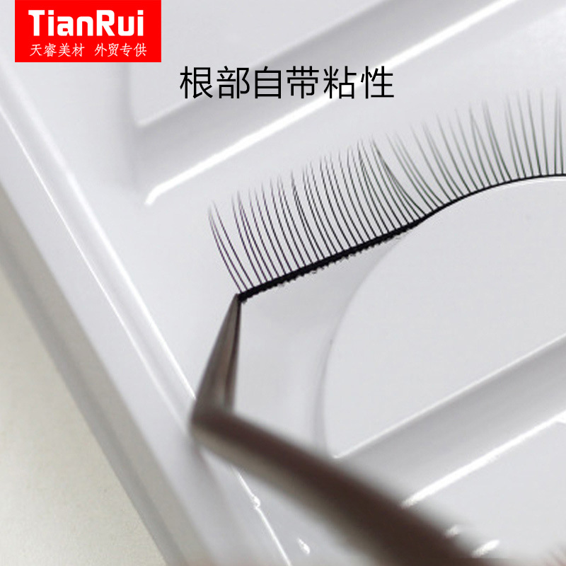 Diez a cinco pares de ropa práctica Injerto de pestañas para el cabello práctica de pestañas postizas práctica estudiantes principiante herramienta de injerto