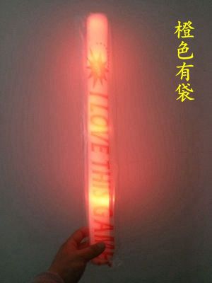 コンサート応援スポンジ電子蛍光発光棒七彩発光棒銀光棒泡フラッシュ棒定ロゴ|undefined