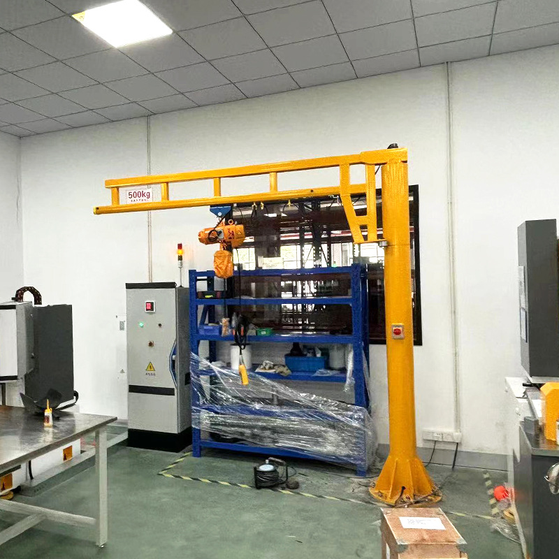 孚尔特 供应1吨，0.5吨 手动270度旋转 立柱式悬臂吊