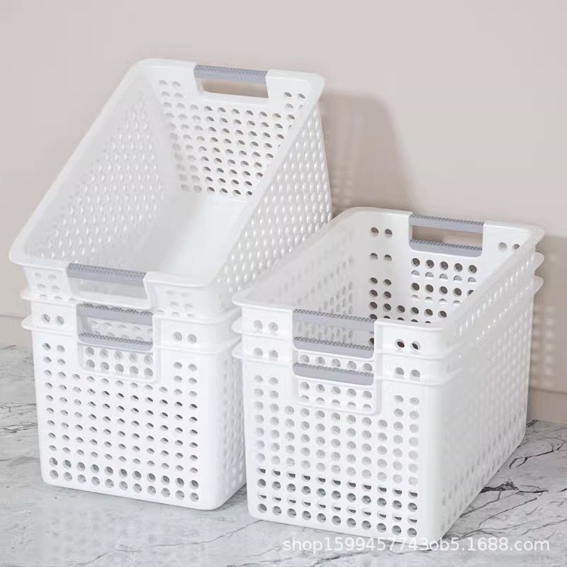 Miscellaneous Storage Box Storage Box Household Snack Toy Storage Plastic Box Storage Basket Dormitory Desktop Book Organization