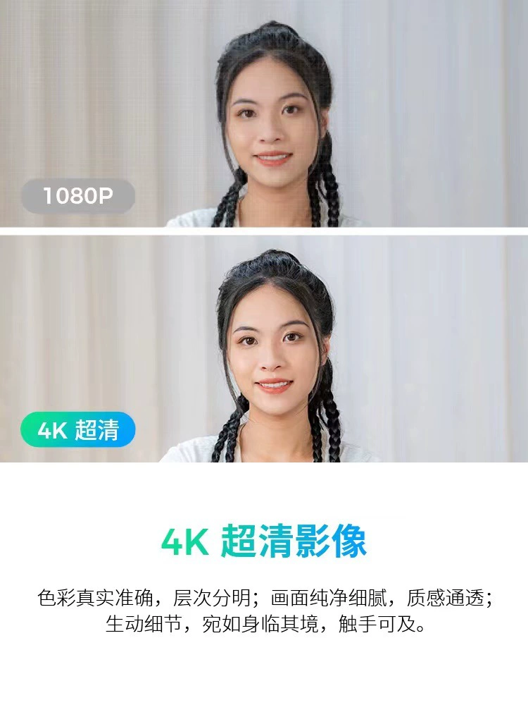 OBS BOT Xingying Tiny2 4K камера для рабочего стола, HD-видео конференц, фото- и видеосъемка