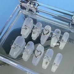 Manufacturer supplies fake nail stickers, manicure stickers, handmade phototherapy nails, one-piece drop-shipping manicure, wearable nails