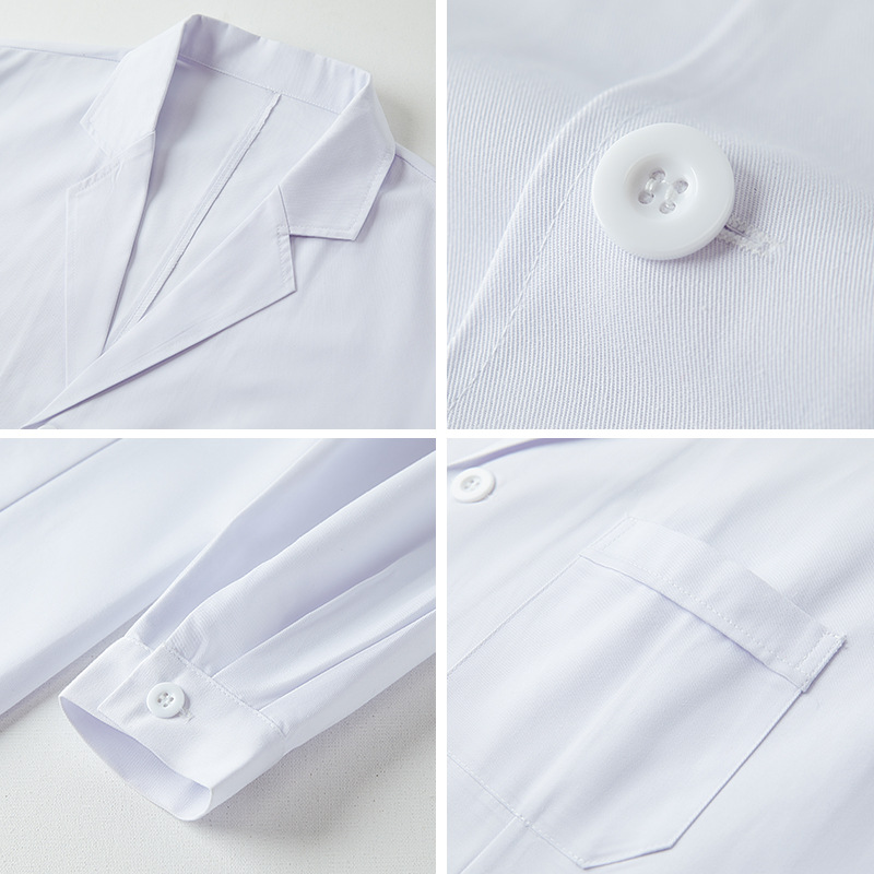 Salon Tattoo Artist Uniform White Coat