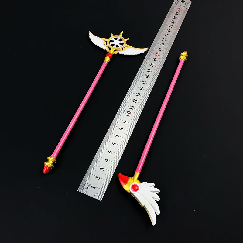 さくらの杖周辺フィギュア魔法の杖鳥頭杖夢の杖武器モデル合金金属装飾品おもちゃ|undefined