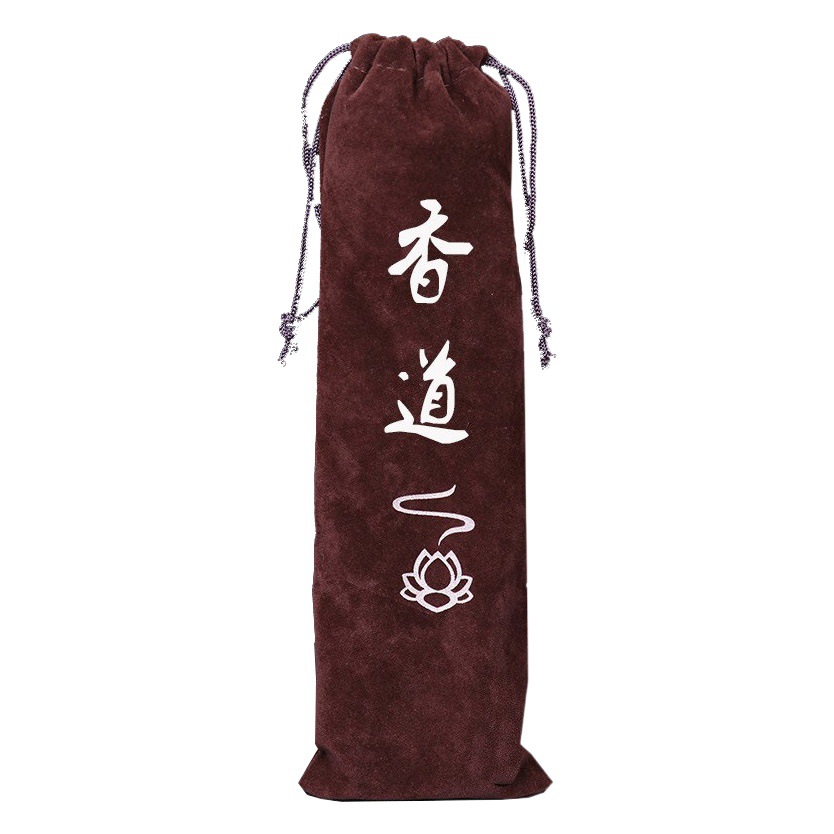 Incense Tube Incense Burners Flannel Bag Line Incense Burners Incense Tube Incense Burners Portable Travel Protective Cover Storage Cloth Bag