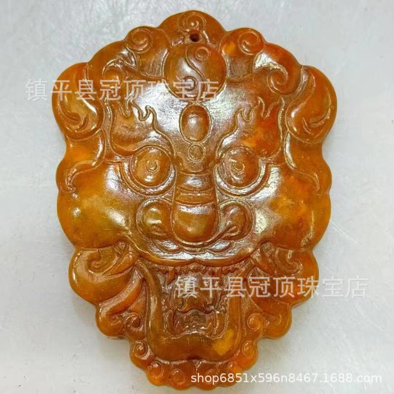 批发高古玉老玉岫玉高仿古董仿古玉器明清战汉岫玉做旧玉佩挂件|undefined