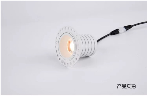 Mini incrustado pequeño foco incrustado led luz de techo de espectro completo anti-deslumbramiento sin marco downlight sala de estar sin luz principal image 11