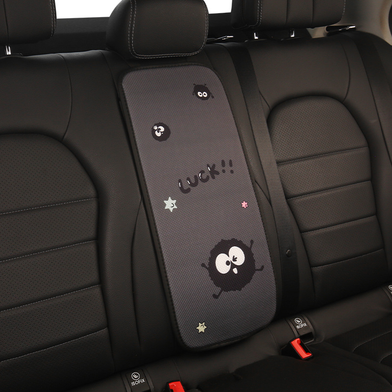 Car Rear Center Armrest Box Pad, Universal Cartoon Hello Kitty Backrest Pad, Polyester, Easy to Clean, Multiple Colors Available